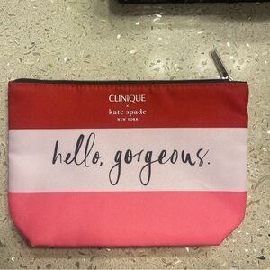 Kate spade Clinique travel bag